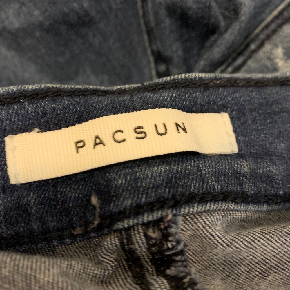 PACSUN High Rise Ripped Jeggings - Picture 2 of 4